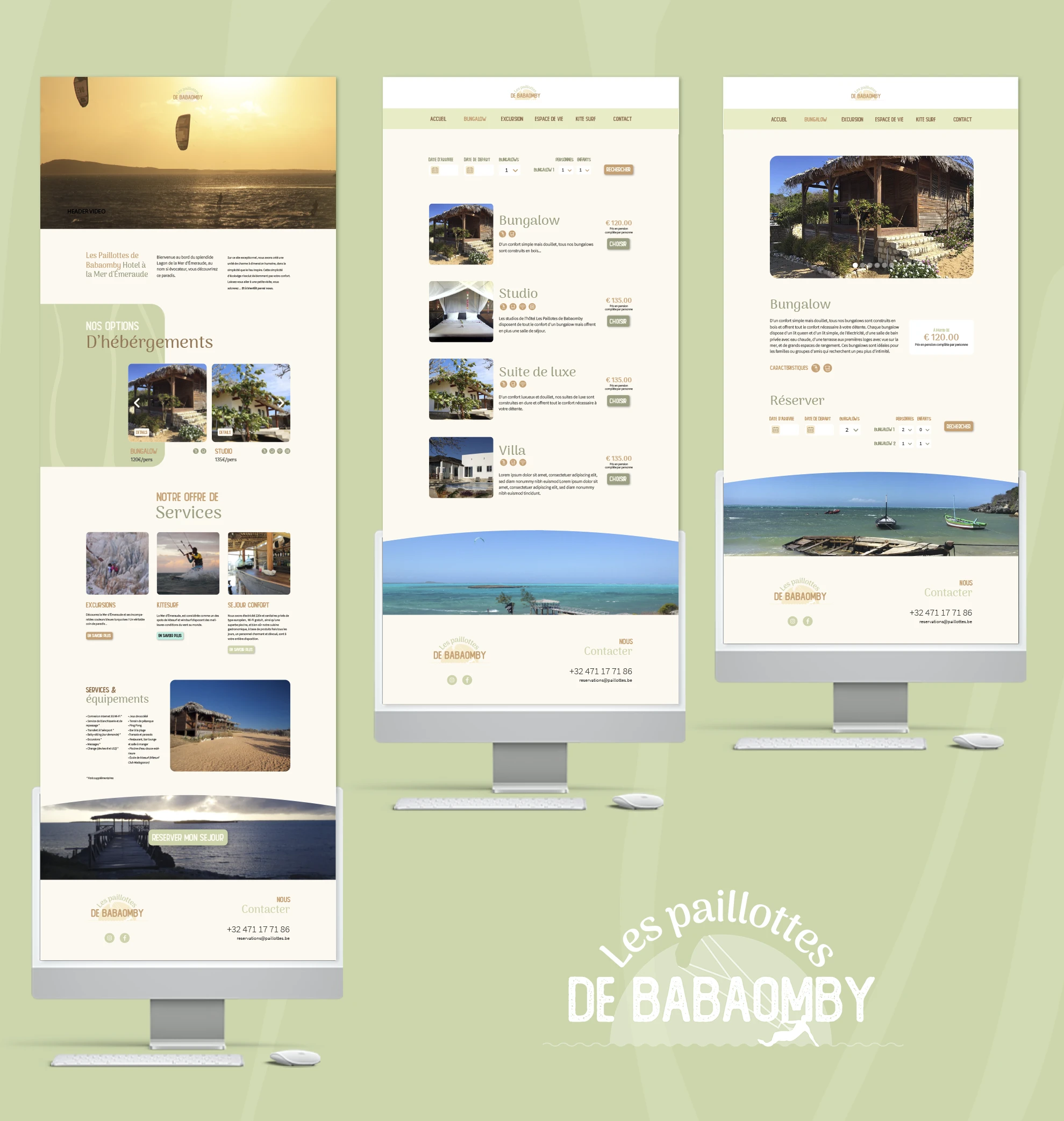 webdesign hotel naturel madagascar