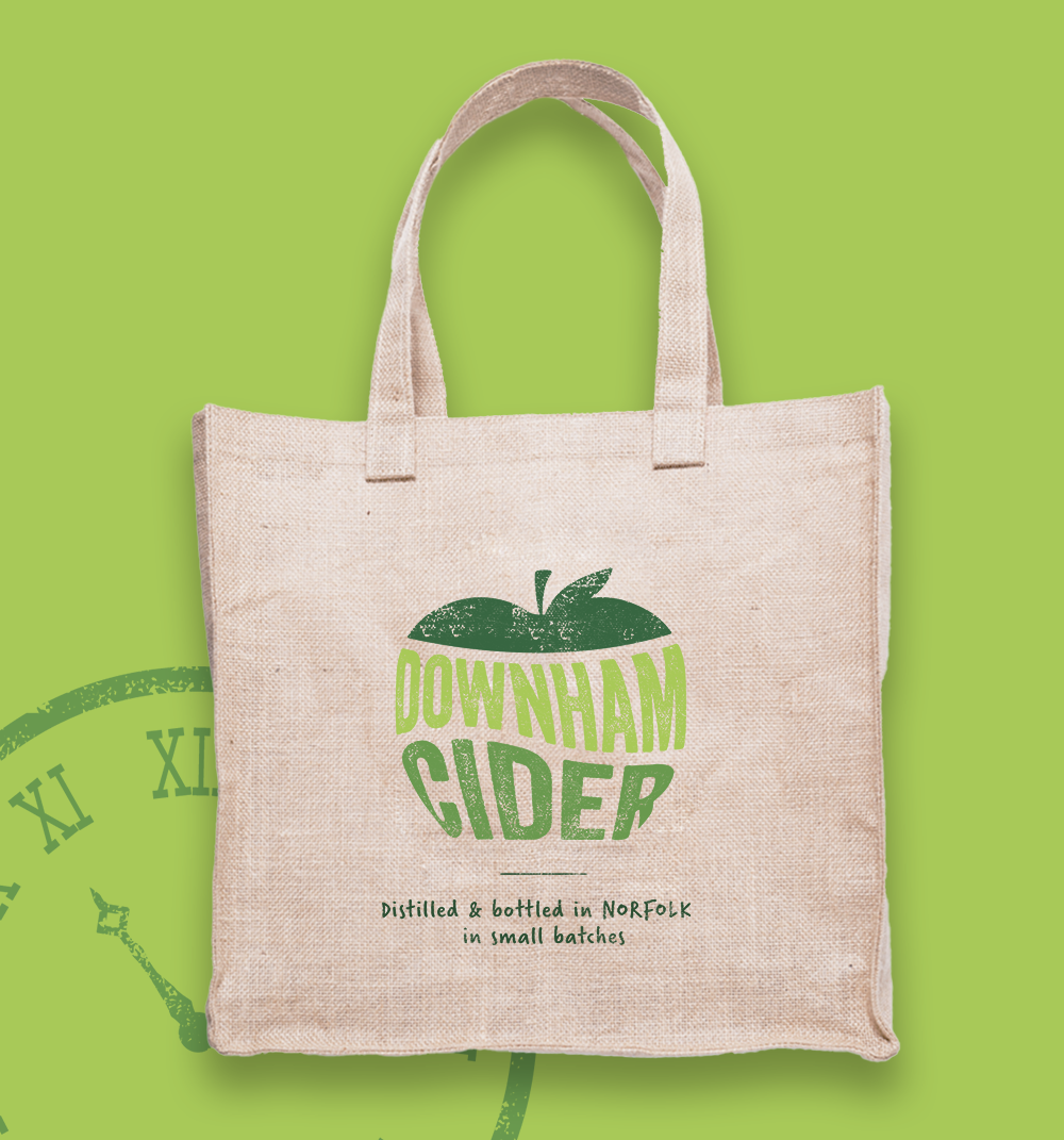 logo-downham-cider création identité visuelle artisanal