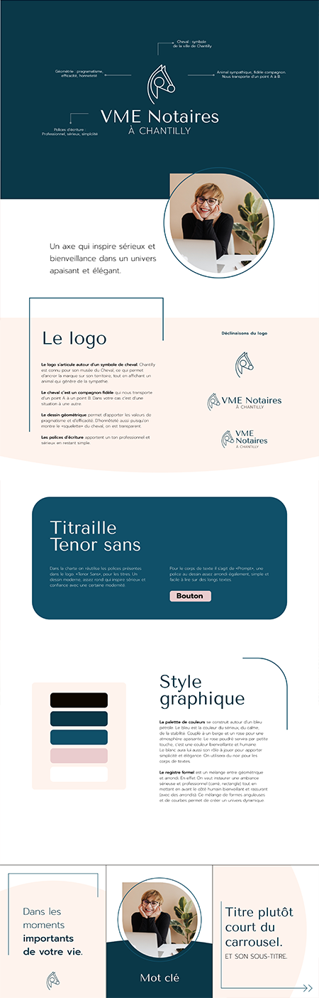 identité visuelle notaires