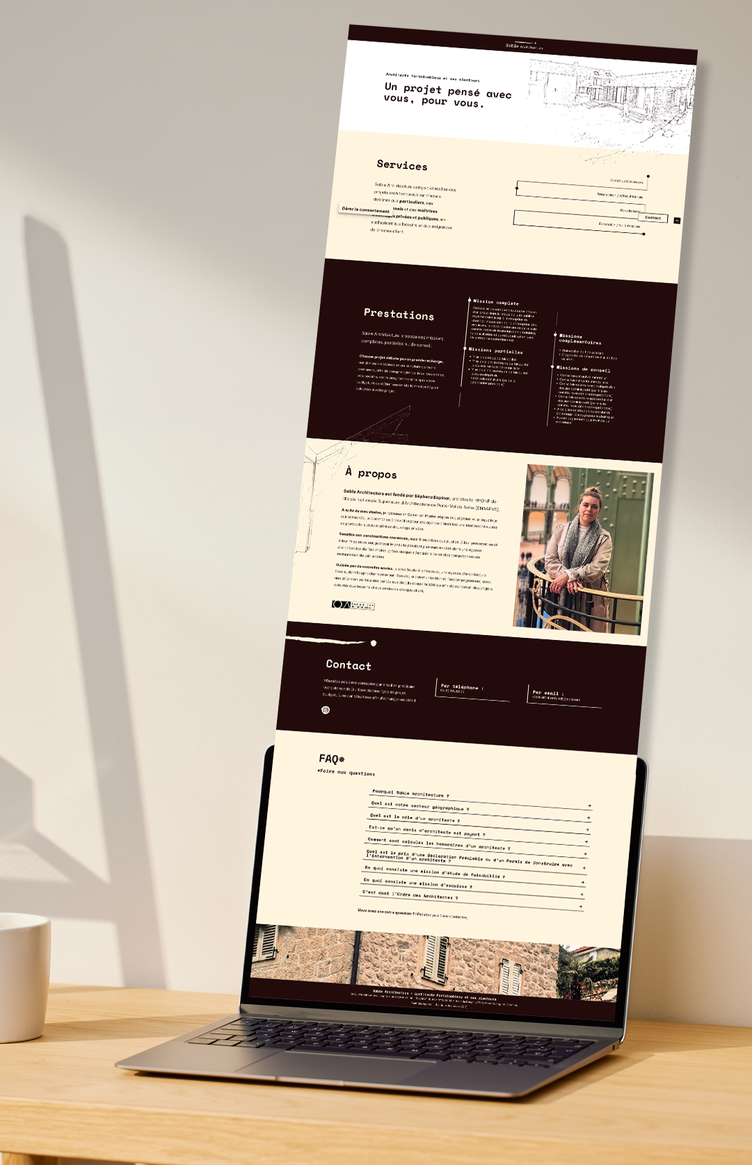 creation site architecte 