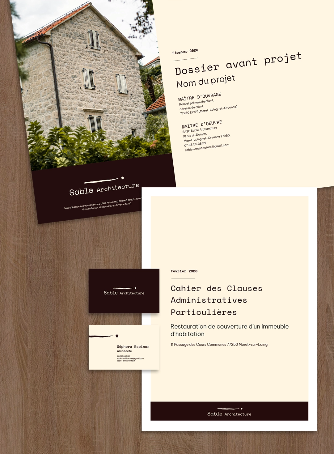 creation identite architecte